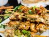 Grilled Chicken Malai Kebab