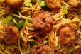 Schezwan Noodles - Prawn