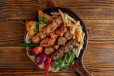 Meat Tikka Arbic Plate