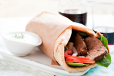 Meat Kabab Sandwich
