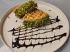 Pistachio Kunafa Waffle