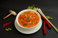 Tom Yum Soup With Squids