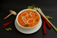 Noodles Soup With Squids