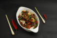 Wok Fried Duck With Hot Basil