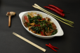 Stir Fried Beef Garlic Hot Basil