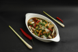Stir Fried Squid In Garlic Hot Basil