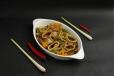 Stir Fried Squid In Black Pepper Sauce