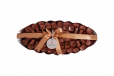 Daima Praline Chocolate Platter Silver Oval Tray 585gm