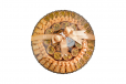 Assorted Baklava Decor Glass Tray Set 1030gm