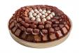 Daima Double Wall Round Praline Chocolate Tray 1240gm