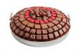 Daima Double Wall Round Praline Chocolate Tray 1100gm