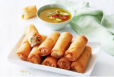Homemade Chicken Spring Roll