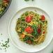 Zucchini Spaghetti Pesto