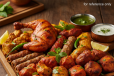 Tandoori Golden Mix Platter (Half) (chef special)
