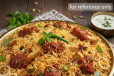 Single Chicken 65 Biryani for 10 persons