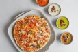 Tomato , Onion and Chilli Uthappam