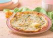 Onion Paratha with curd