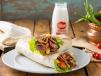 Meat Doner Kebab Wrap