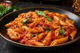 Veg Arrabbiata Pasta (Red Sauce)