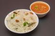 Ghee Rice With Chicken Curry