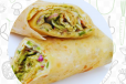 Double Omelet Paratha Wrap