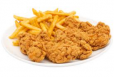 Chicken Tender + Fries (5 Pcs)