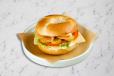 Turkey and Cheese Bagel