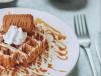 Waffle With Coffee