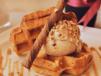 Waffle With Gelato