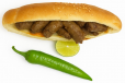 Baladi Sausages Sandwich