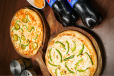 Double Pizza Deal
2 medium pizzas + 1.5 L Drink