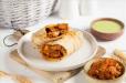 Butter Chicken Roll.