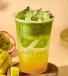 Mango Passion Fruit Matcha Lemonade