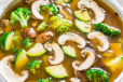 Veg Mushroom Soup