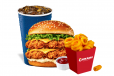 Double Pat Zinger Burger Combo