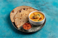 Gatta Curry With Bajra Roti