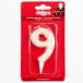 CANDLE NUMBER  9 (1PC)