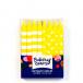 CANDLES STRIPES and DOTS - YELLOW 1X16PCS