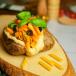 Baked potato with Pasta