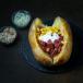 Baked potato with Hotdog