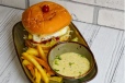 Chicken Patty Burger