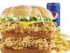 Mighty Zinger Combo Burger