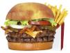 Double Beef Burger Combo