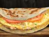 Omelette With Cheese And Daqoos Paratha