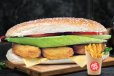 Jumbo Prawns Combo Sandwich