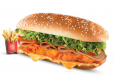 Zinger Supreme Combo with pepsi