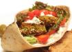 Falafel Stuffed Sandwich