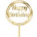 Happy Birthday Acrylic Cake Topper