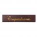 Congratulations Chocolate Tag