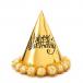 Premium Golden Birthday Hat